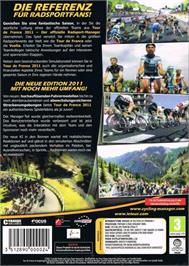 Box back cover for Pro Cycling Manager - Season 2011 on the Microsoft Windows.