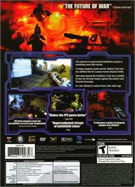 Box back cover for Project - Snowblind on the Microsoft Windows.