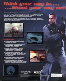 Box back cover for Project IGI - I'm Going In on the Microsoft Windows.