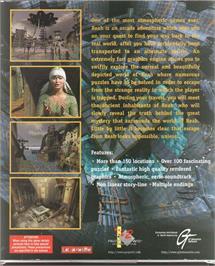 Box back cover for Reah - Face the Unknown on the Microsoft Windows.