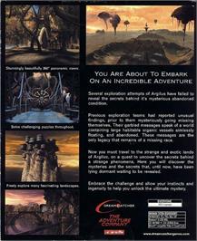 Box back cover for Schizm - Mysterious Journey on the Microsoft Windows.