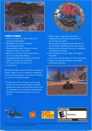 Box back cover for Smash Cars on the Microsoft Windows.