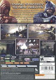 Box back cover for Stormrise on the Microsoft Windows.