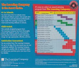 Box back cover for Super Solvers - Spellbound! on the Microsoft Windows.