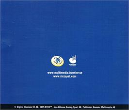Box back cover for Swedish Touring Car Championship on the Microsoft Windows.