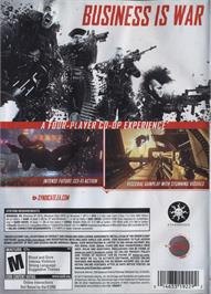 Box back cover for Syndicate (2012) on the Microsoft Windows.