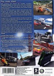 Box back cover for TrackMania United (Limited First Edition) on the Microsoft Windows.