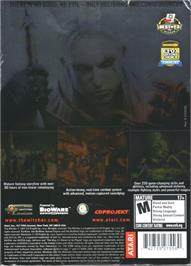 Box back cover for Witcher (Steelbook Edition), The on the Microsoft Windows.