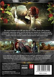Box back cover for Witcher 2 - Assassins of Kings (Collector's Edition), The on the Microsoft Windows.