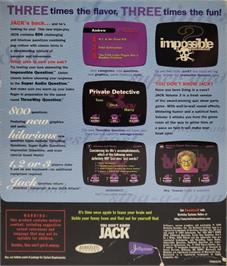 Box back cover for You Don't Know Jack - Volume 3 on the Microsoft Windows.