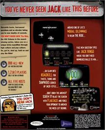 Box back cover for You Don't Know Jack - Volume 4 - The Ride on the Microsoft Windows.