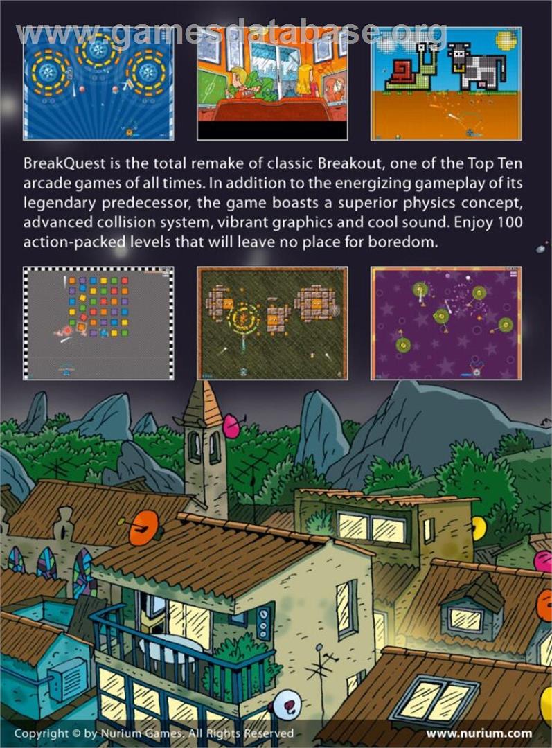 BreakQuest - Microsoft Windows - Artwork - Box Back
