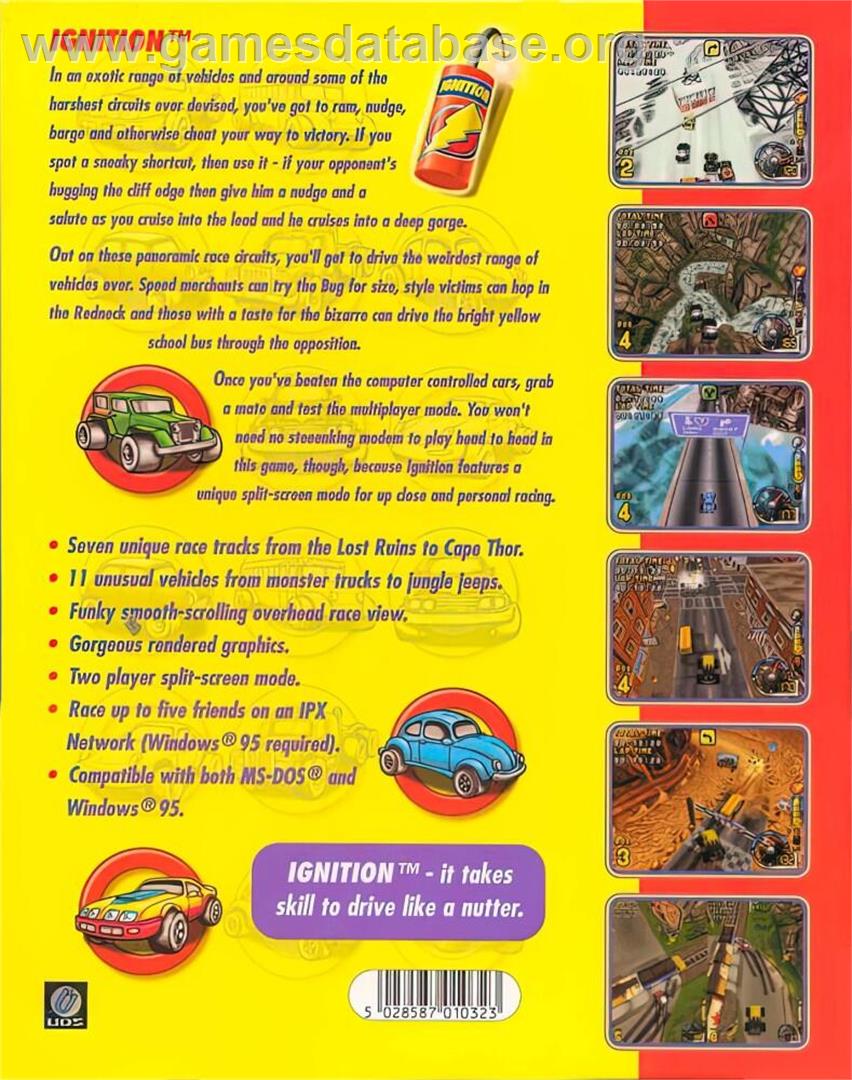 Ignition - Microsoft Windows - Artwork - Box Back