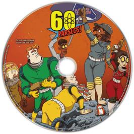 Cartridge artwork for 60 Parsecs! on the Microsoft Windows.