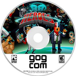 Cartridge artwork for 88 Heroes on the Microsoft Windows.