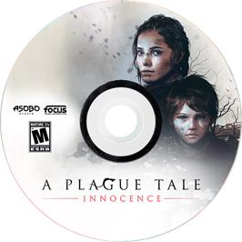 Cartridge artwork for A Plague Tale - Innocence on the Microsoft Windows.
