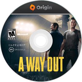 Cartridge artwork for A Way Out on the Microsoft Windows.