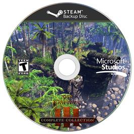 Cartridge artwork for Age of Empires 3 - Complete Collection on the Microsoft Windows.