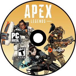 Cartridge artwork for Apex Legends on the Microsoft Windows.