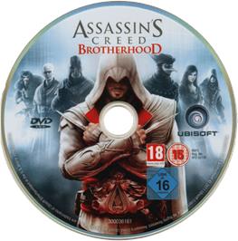 Cartridge artwork for Assassin's Creed - Brotherhood on the Microsoft Windows.