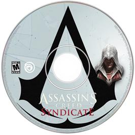 Cartridge artwork for Assassin's Creed - Syndicate on the Microsoft Windows.