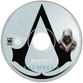 Cartridge artwork for Assassin's Creed - Valhalla on the Microsoft Windows.