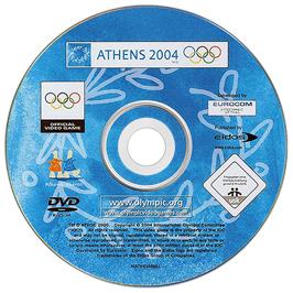 Cartridge artwork for Athens 2004 on the Microsoft Windows.