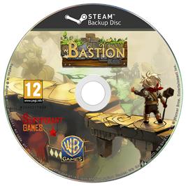 Cartridge artwork for Bastion on the Microsoft Windows.