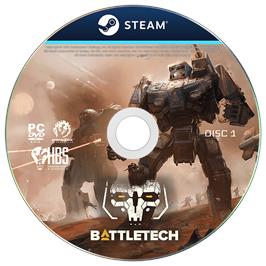 Cartridge artwork for BattleTech on the Microsoft Windows.
