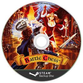Cartridge artwork for Battle Chess on the Microsoft Windows.