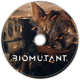 Cartridge artwork for Biomutant on the Microsoft Windows.