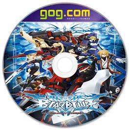 Cartridge artwork for BlazBlue - Calamity Trigger on the Microsoft Windows.