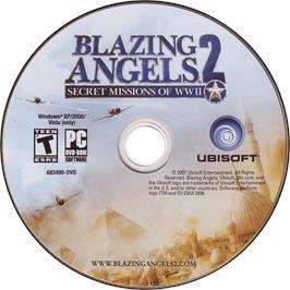 Cartridge artwork for Blazing Angels 2 - Secret Missions of WWII on the Microsoft Windows.