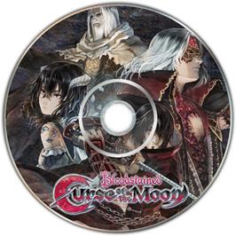 Cartridge artwork for Bloodstained - Curse of the Moon on the Microsoft Windows.