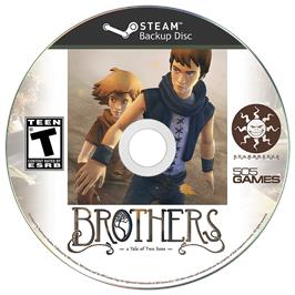 Cartridge artwork for Brothers - A Tale of Two Sons on the Microsoft Windows.