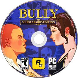 Cartridge artwork for Bully - Scholarship Edition on the Microsoft Windows.