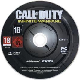 Cartridge artwork for Call of Duty - Infinite Warfare (Digital Deluxe Edition) on the Microsoft Windows.