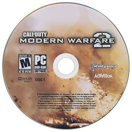 Cartridge artwork for Call of Duty - Modern Warfare 2 (Kollekzionnoe izdanie) on the Microsoft Windows.