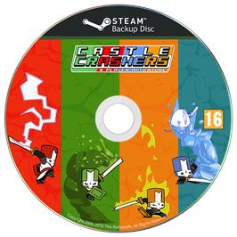 Cartridge artwork for Castle Crashers on the Microsoft Windows.