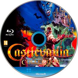 Cartridge artwork for Castlevania - Anniversary Collection on the Microsoft Windows.