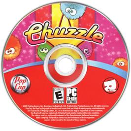 Cartridge artwork for Chuzzle Deluxe on the Microsoft Windows.