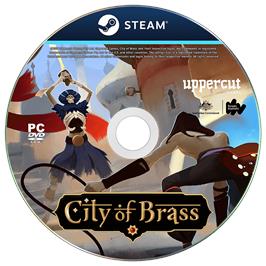 Cartridge artwork for City of Brass on the Microsoft Windows.