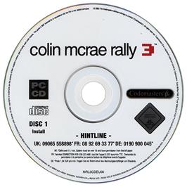 Cartridge artwork for Colin McRae Rally 3 on the Microsoft Windows.