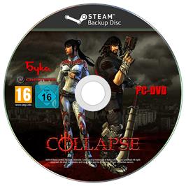 Cartridge artwork for Collapse on the Microsoft Windows.