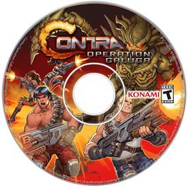 Cartridge artwork for Contra - Operation Galuga on the Microsoft Windows.
