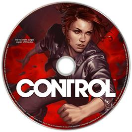 Cartridge artwork for Control on the Microsoft Windows.