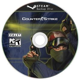 Cartridge artwork for Counter-Strike on the Microsoft Windows.