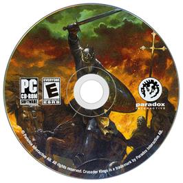 Cartridge artwork for Crusader Kings on the Microsoft Windows.