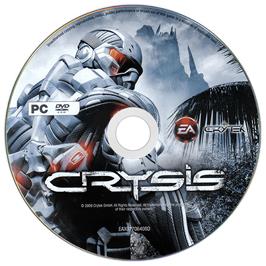 Cartridge artwork for Crysis - Maximum Edition on the Microsoft Windows.