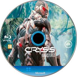 Cartridge artwork for Crysis - Remastered on the Microsoft Windows.